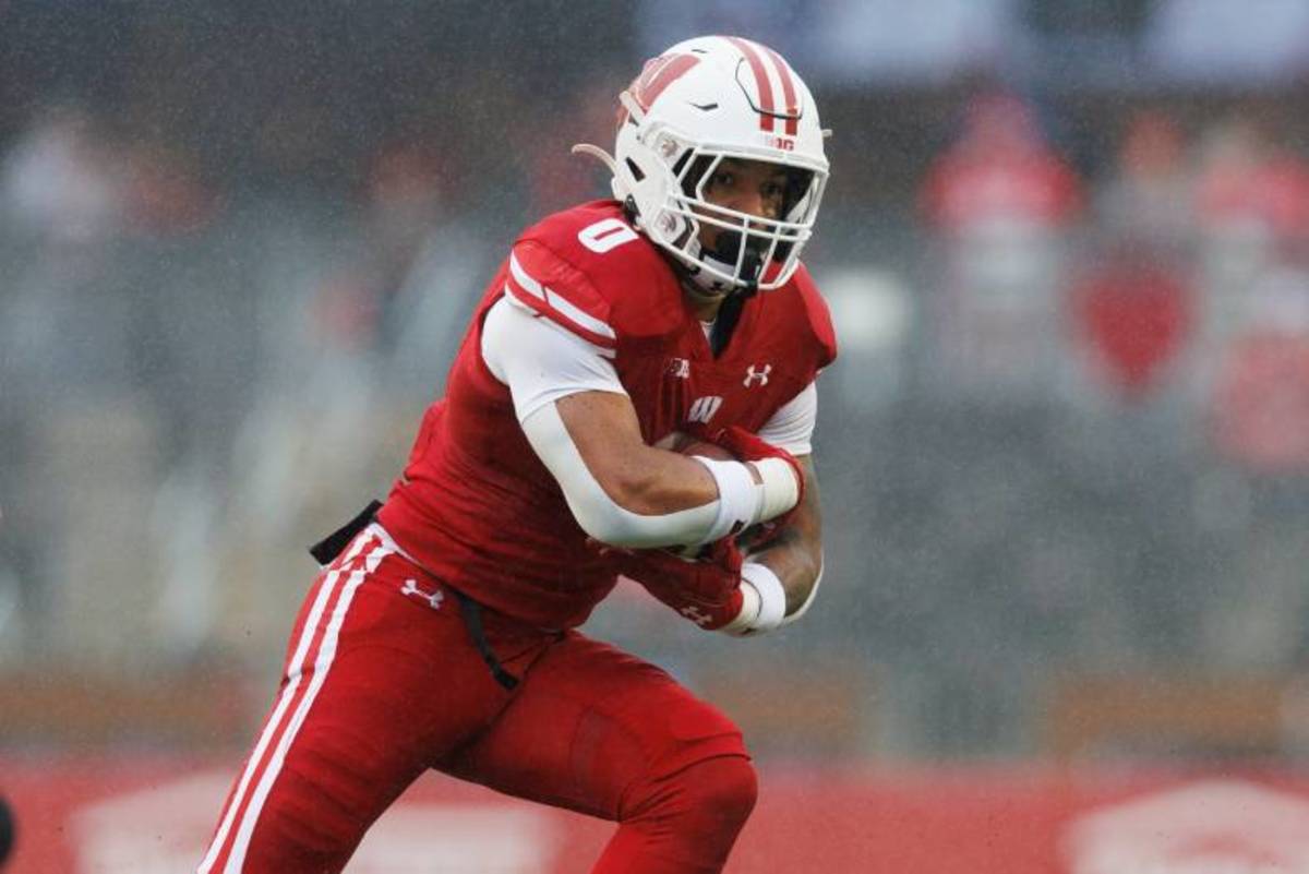 Wisconsin running back Braelon Allen